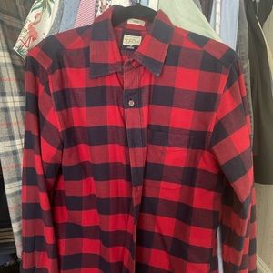 J. Crew Slim Flannel Button Up